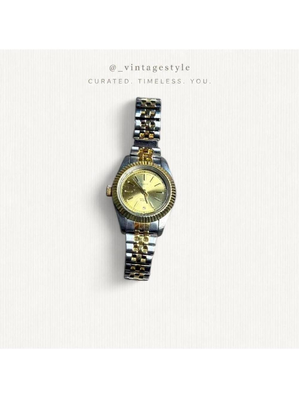 Women's Grey and Silver Watch